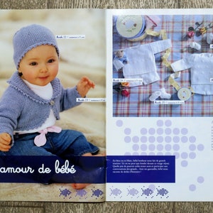 Ideal Layette Magazine 137, Strickkatalog, Strickmuster, Babystricken, gestrickte Babyausstattung, Sommerstricken, Babyoverall, Babykleid Bild 6