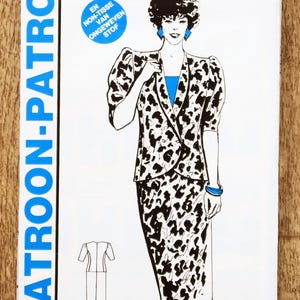 Pattern envelope 591 / Skirt suit, sewing pattern, tailored jacket pattern, skirt pattern, blazer pattern, suit ensemble pattern