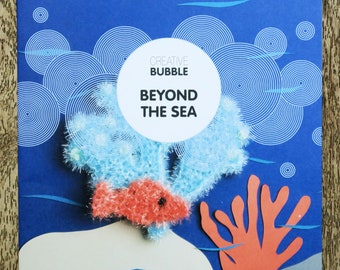 Crochet magazine Creative Bubble / Beyond the sea, crochet catalog, crochet pattern, crochet sponge, crochet animals, decoration