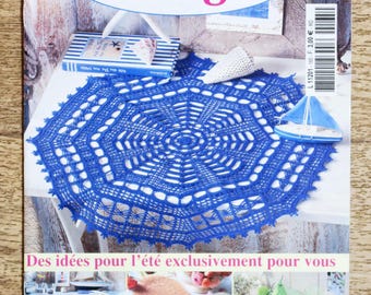 Diana Magazine, Projects 165, crochet catalog, crochet magazine, crochet pattern, crochet doily, crochet tablecloth