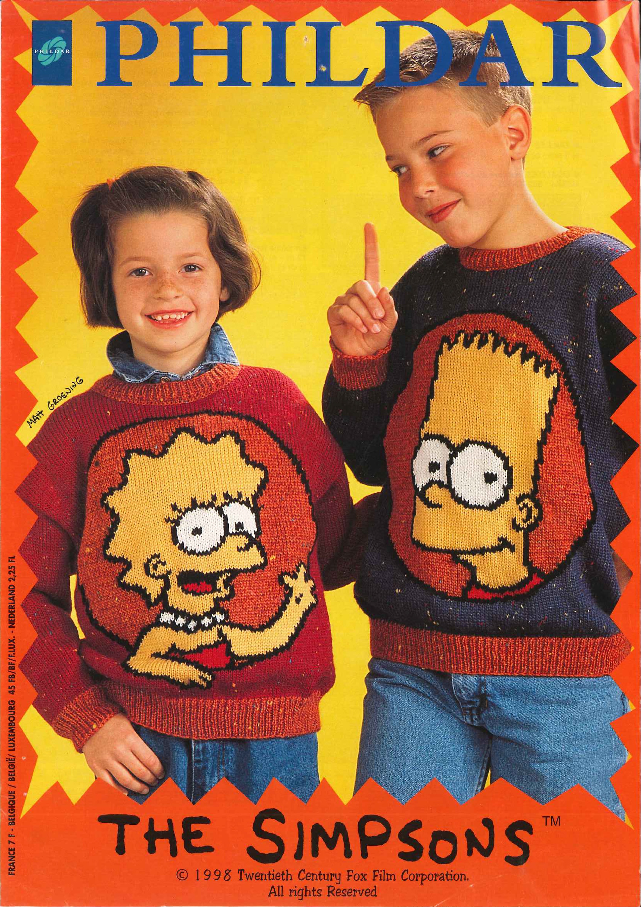 Maglione Da Bambino Girocollo Con Stampa Bart Simpson |THE SIMPSON SPE Edition 1