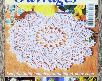 Magazine Sabrina Tous les ouvrages 114, magazine crochet, patron crochet, napperon au crochet, décoration au crochet, chemin de table