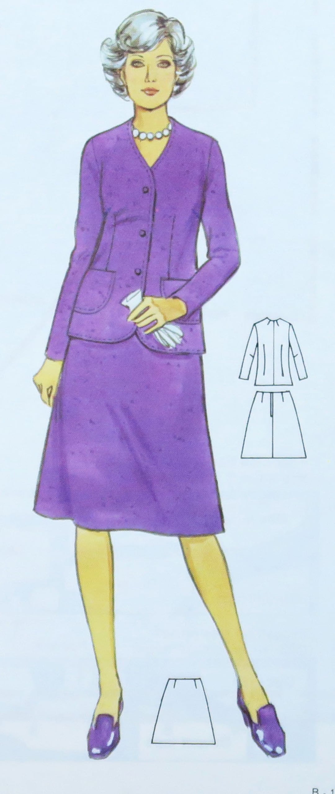 Small Women's Suit Pattern / Sewing Pattern 43 Needle Etsy