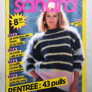 Sandra 38 Knitting Magazine / september 1987, breicatalogus, vintage breien, opengewerkt breien, breien voor vrouwen, breien voor kinderen, breipatroon