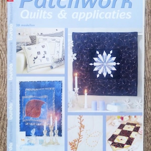 Burda Patchwork Magazine / Winter 2007 (E959), patchwork magazine, sewing pattern, patchwork pattern, patchwork magazine, cushion