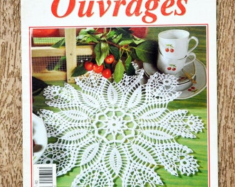 Sabrina Magazine All works 61, crochet magazine, crochet pattern, crochet doily, crochet decoration, crochet border
