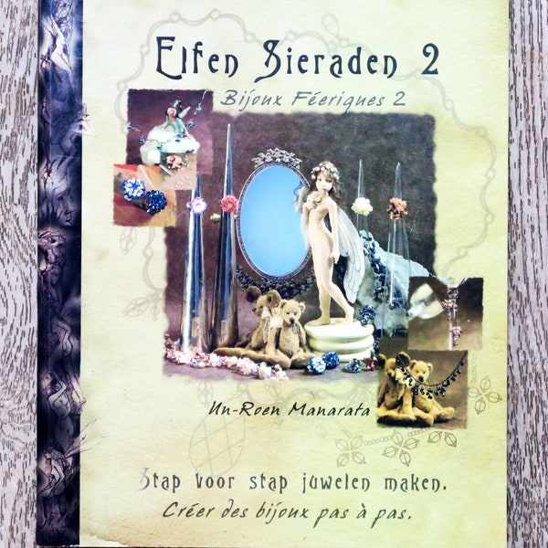 Livre Bijoux féériques 2, livre de création de bijoux, collier de perles, bijoux en perles, sautoir en perles, bague en perles