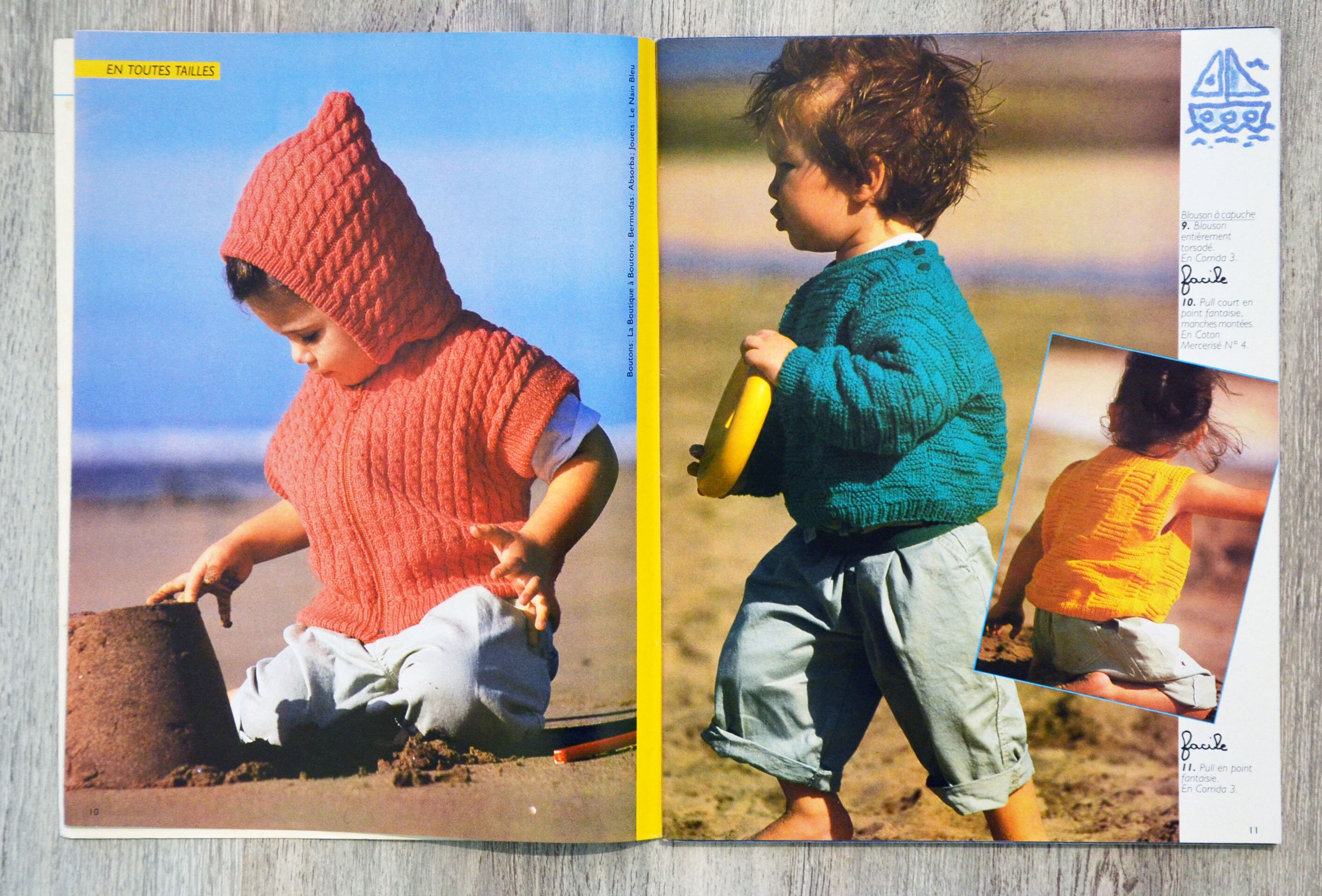 Magazine tricot Pingouin 96 Enfants printemps ete catalogue tricot tricot enfant tricot vintage pull enfant tricot ete patron tricot Etsy France