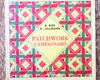 Land Patchworkboek, patchworkboek, naaiboek, patchworkpatroon, patchworkplaid, opgestikte quilt, patchworkplaid