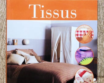 Fabric book, sewing book, sewing techniques, sewing lessons, sewing decorations, cushion pattern, curtain pattern, slipcover pattern