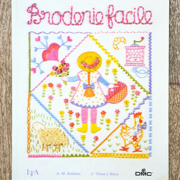 Livre Broderie facile, livre de broderie, technique broderie, points de tapisserie, broderie fleurs, point de tige, point de croix