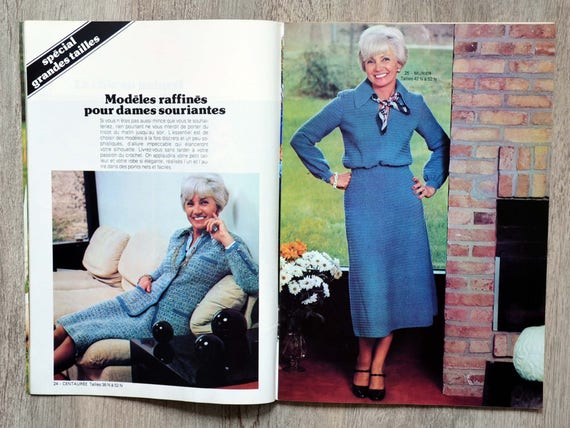 Magazine Phildar mailles 49 Printemps catalogue Phildar magazine tricot tricot vintage patron tricot tricot femme pull vintage Etsy France