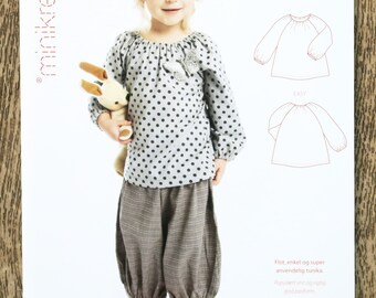Tunic Top - Minikrea - Pattern - 6mo-3years Tunic Top - Minikrea - Pattern - 6mo-3years
