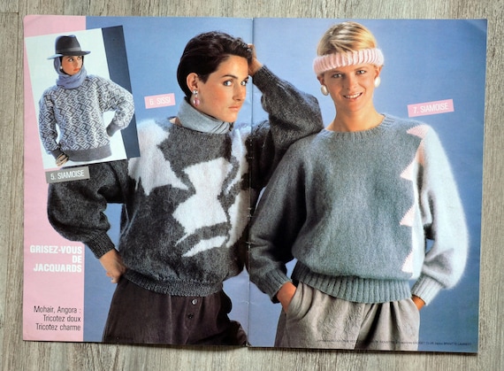 Catalogue Ancien De Laine Chanteleine N°10 - Modèles Tricot Vintage, Très Bon état, Collector