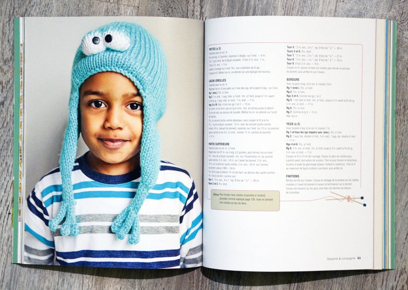 knitting book 35 clothing and accessories for kids NEW  animal knitting book accessories knitted hats for children