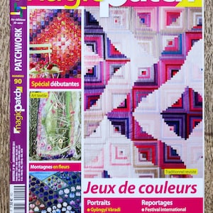 Magic patch 90 magazine, patchwork magazine, patchwork patroon, naai patroon, naai magazine, patchwork plaid, patchwork quilt