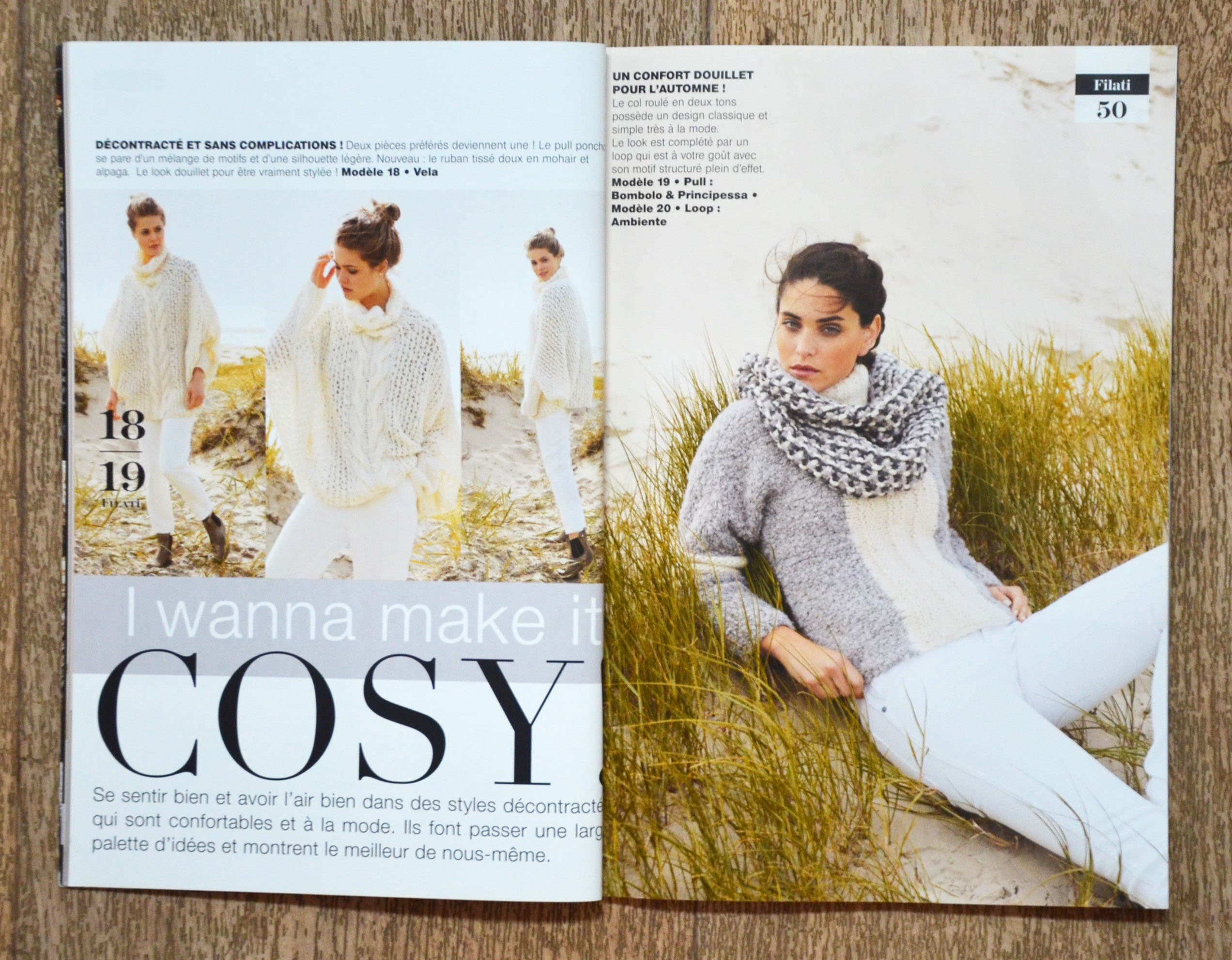 Filati 45 Knitting Magazine, Knitting Magazine, Knitting Catalog, Knitting  Explanations, Knitting Magazine, Women's Knitting, Winter Knitting, Poncho  Pattern - Etsy, image size:2544x1984