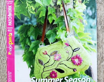 Magazine Magic patch 62 / Summer Season, patchwork magazine, patchwork pattern, sewing pattern, sewing magazine, patchwork bag
