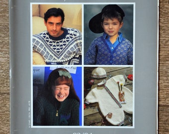 Magazine Explication tricot Bergère de France 1993-1994, catalogue tricot, magazine tricot, explications tricot, tricot enfant, tricot homme
