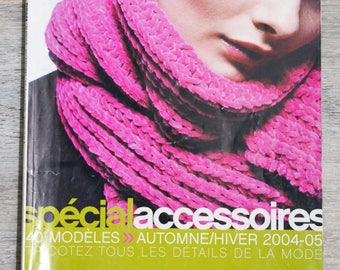 Phildar Magazine 422 / Special accessories, knitting magazine, knitting catalog, knitted accessories, knitting pattern, winter knitting
