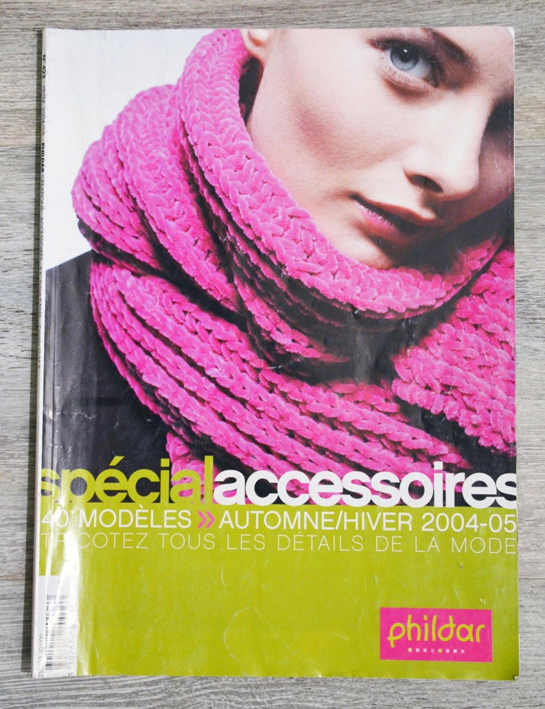 Phildar Magazine 422 Special accessories winter knitting knitting pattern knitted accessories knitting magazine knitting catalog
