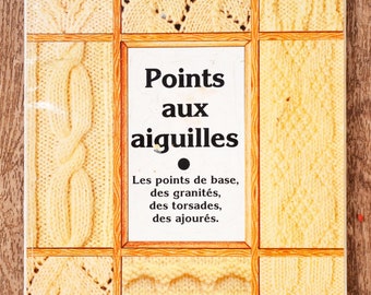 Phildar Knitting Needles Book 1, knitting stitches, knitting techniques, knitting instructions, knitting magazine, knitting book, cables