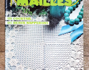 Magazine 1000 Meshes 74 / May 1987, crochet magazine, crochet catalog, crochet pattern, doily, tablecloth, net crochet