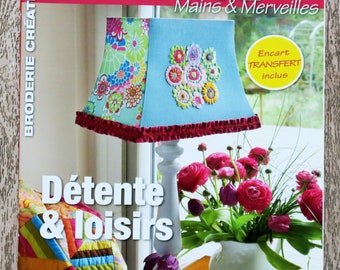 Magazine Mains et Merveilles / Broderie créative 45, magazine de broderie, broderie traditionnelle, broderie arbre, broderie fleurs