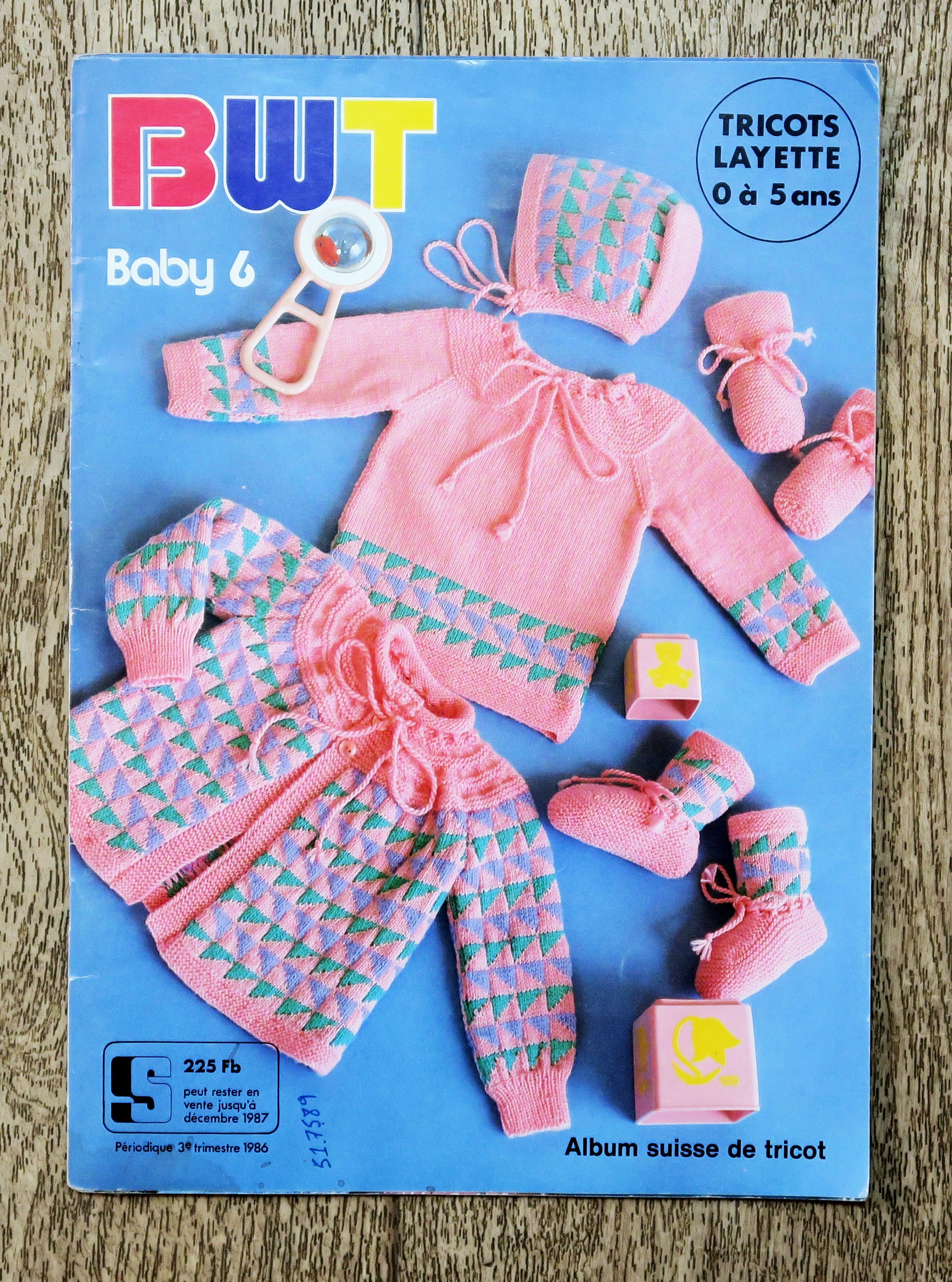 Catalogue Ancien De Laine Et Tricot PINGOUIN N°100 - Hiver 1987 - Occasion Collection Vintage