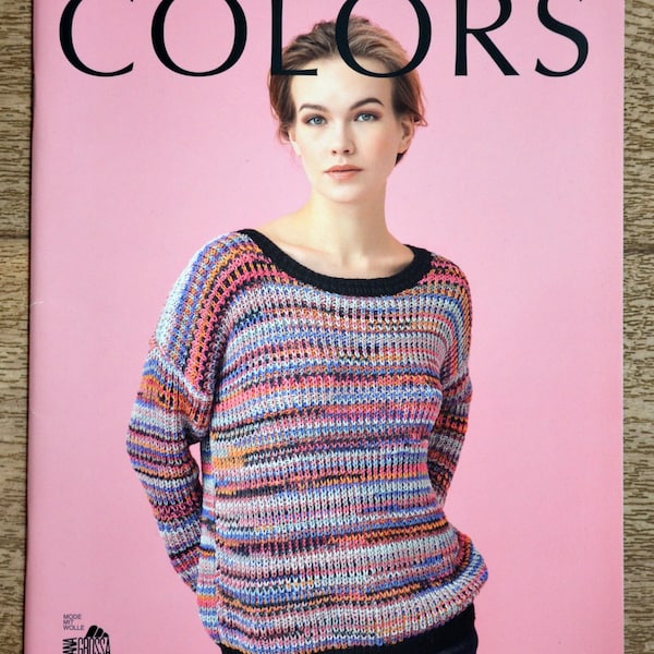 Magazine tricot Filati spécial colors 2, magazine tricot, catalogue tricot, explications tricot, revue tricot, tricot femme, tricot été