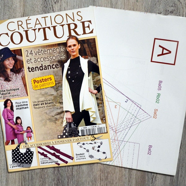 Magazine Créations couture 3 - 24 vêtements et accessoires tendance