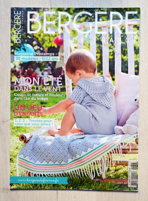 Magazine Knitting Bergère De France 179 / Spring-summer Child, Knitting  Magazine, Knitting Catalogue, Knitting Explanations, Knit Pattern 