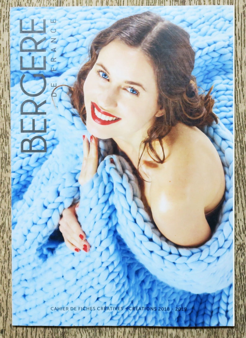 Bergère de France catalog 2018-2019, knitting catalog, knitting pattern, women's knitting, men's knitting, knitting explanations image 1