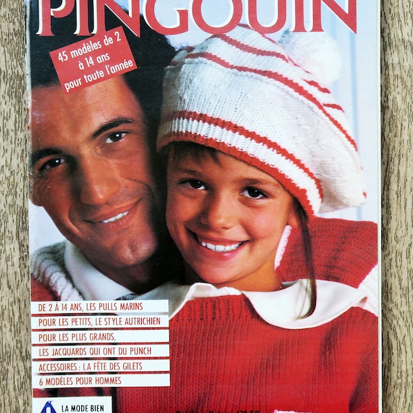 Penguin 71 knitting magazine / Children, knitting catalog, knitting pattern, children's knitting, vintage knitting, children's sweater; knitted accessories
