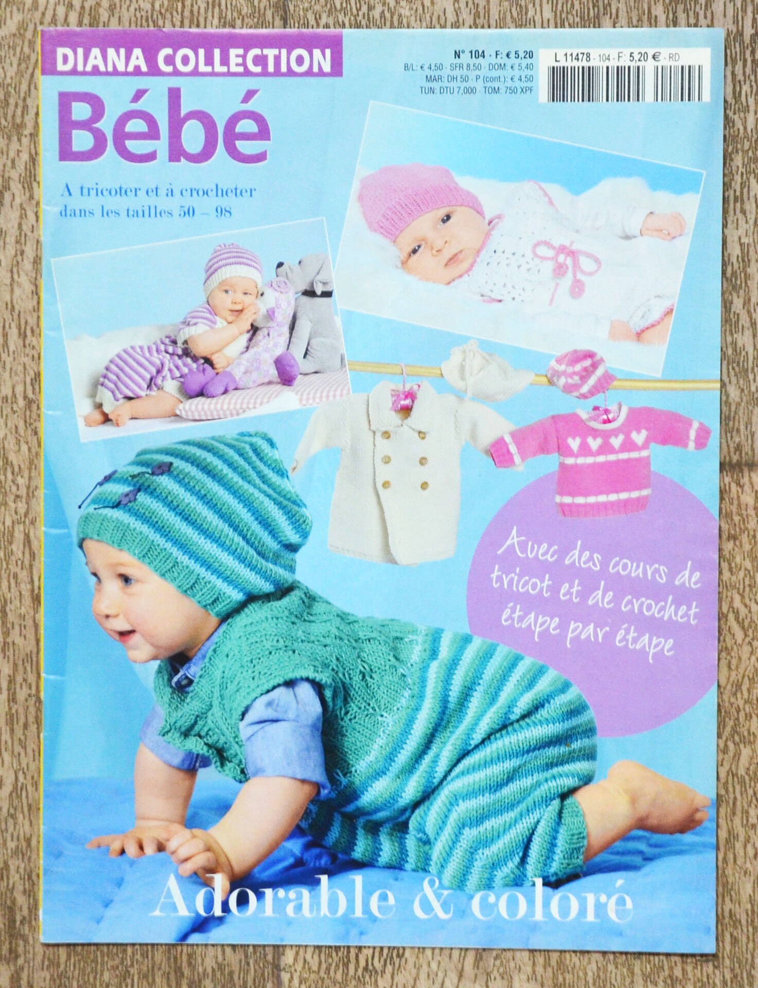 Magazine Diana Collection 104 Tricot Bebe Magazine Tricot Etsy Hong Kong