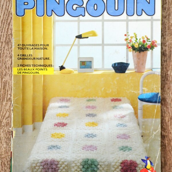 Magazine Penguin special decoration 41 / Vintage knitting, knitting catalog, knitting magazine, crochet magazine, crochet decoration