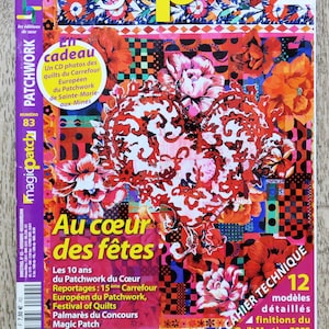 Magic patch 83 magazine, patchwork magazine, patchwork patroon, naai patroon, naai magazine, patchwork plaid, patchwork quilt