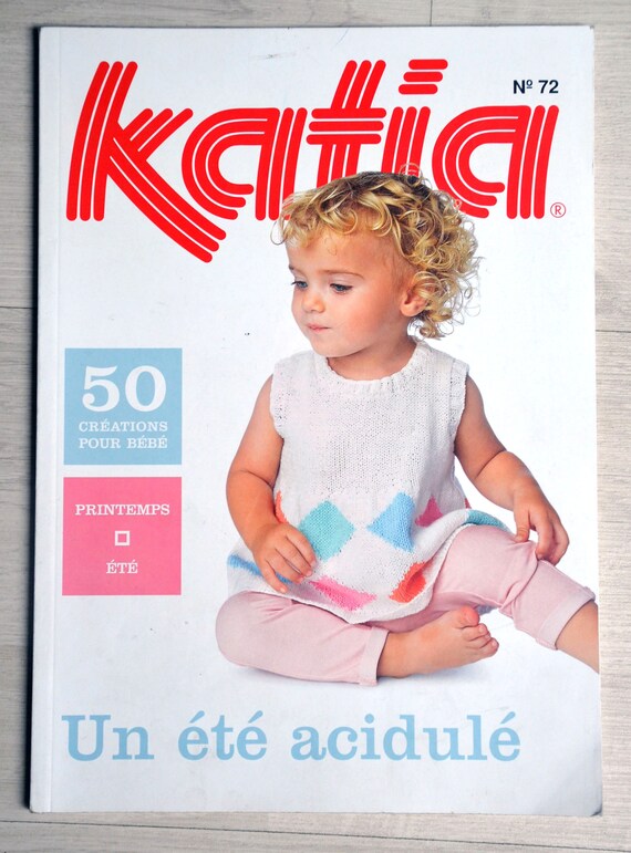 Katia 72 Layette Spring summer Knitting Magazine Knitting