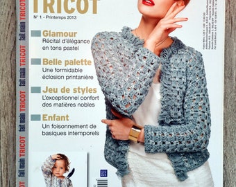 Handmade Knitting Magazine 1 / Spring 2013, knitting catalog, knitting patterns, spring knitting, women's knitting, baby knitting, layette