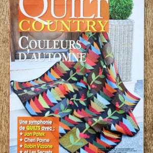 Quilt Country Magazine 46 / Autumn Colors, patchwork magazine, patchwork review, patchwork pattern, sewing pattern, patchwork quilt