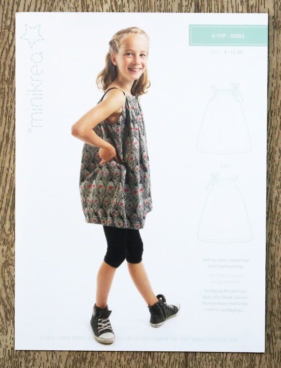 A- Top - Minikrea - Pattern - 4-10 yr A- Top - Minikrea - Pattern - 4-10 yr