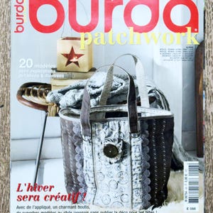 Burda Patchwork Magazine 48 / Winter 2015 (E088), patchwork magazine, sewing pattern, patchwork pattern, patchwork magazine, winter patchwork