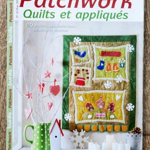 Burda Patchwork Magazine 32 / Winter 2011 (E026), patchwork magazine, sewing pattern, patchwork pattern, patchwork magazine, winter patchwork