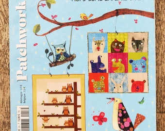 Quiltmania Magazine / HS Children 2013, patchwork magazine, sewing magazine, children's patch, sewing blanket, patchwork pattern, cuddly toy pattern