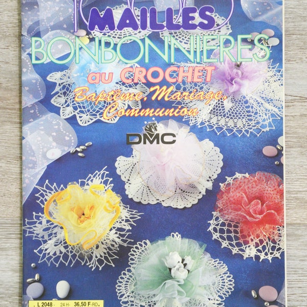 Magazine 1000 Mailles - Bonbonnières au crochet