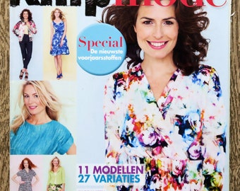 Magazine couture Knipmode supplément knipmode mars 2014, patron couture, patron femme, magazine Knipmode femme, patron robe, patron veste