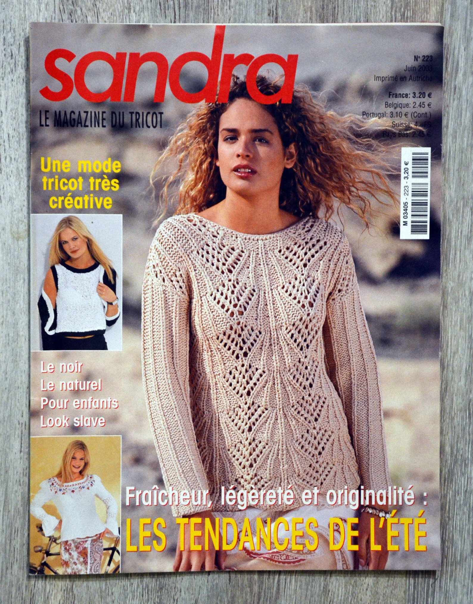 Magazine tricot Sandra 223 Eté Tricot Etsy