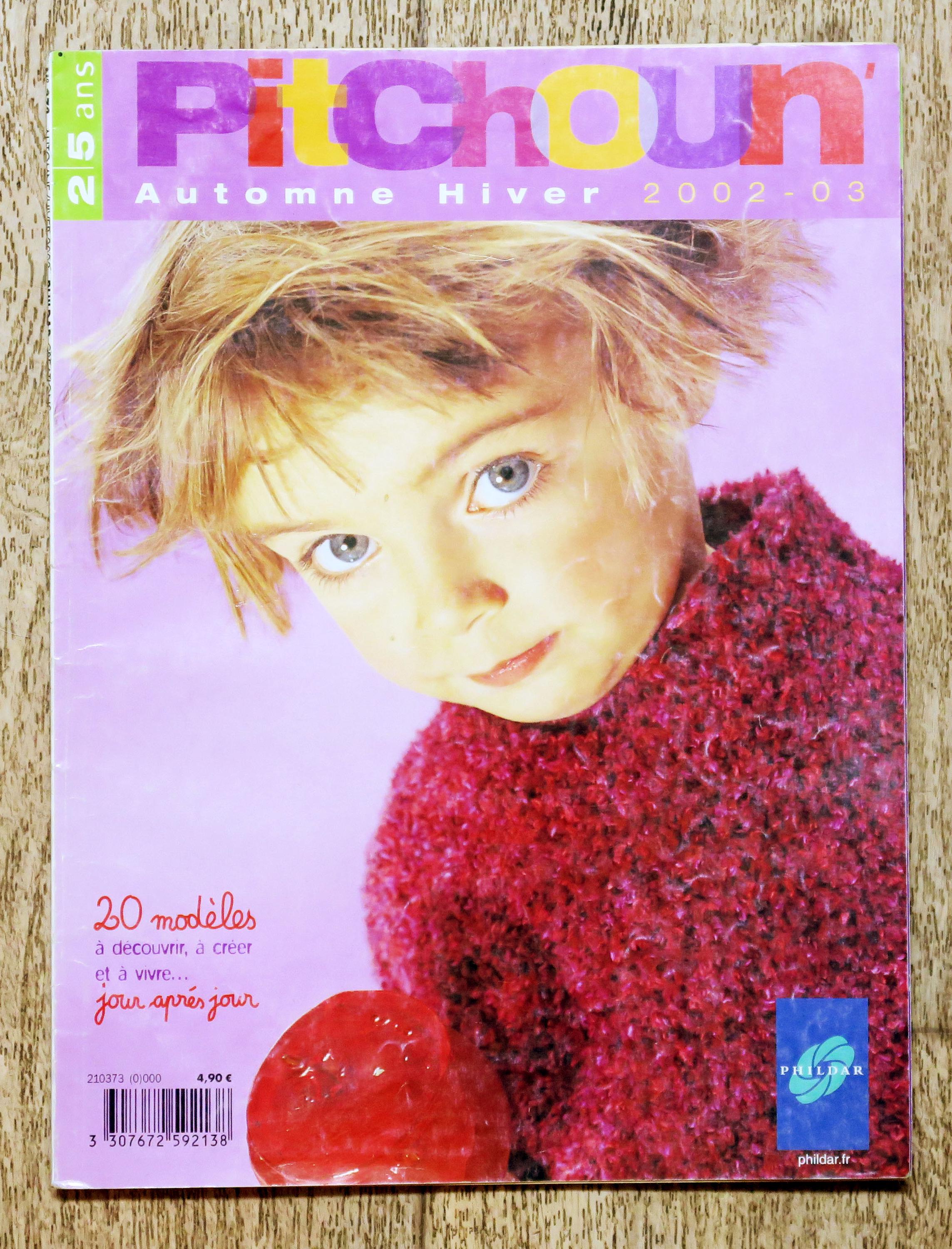 Magazine Tricot enfant Phildar N°159, Automne/Hiver 2018/2019, tous niveaux, 33 modèles, de 6 mois à 4 ans - Loisirs créatifs