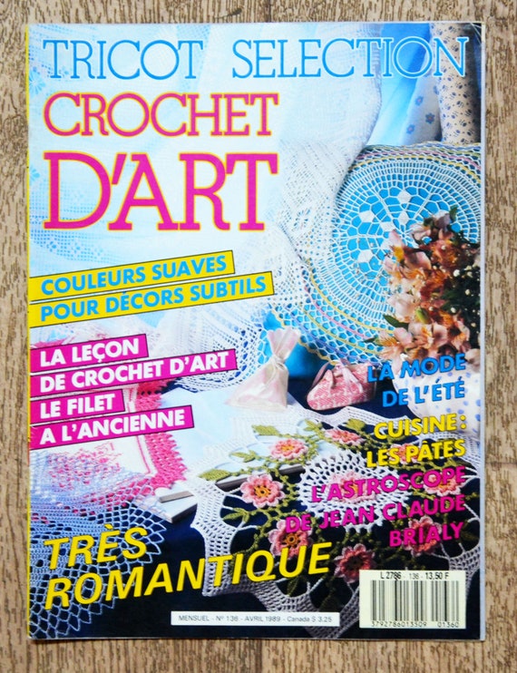 Catalogue Ancien Tricot Sélection Crochet D'art N°218 – 1996, Modèles Et Idées