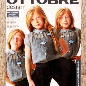 Ottobre Design Children's Magazine Winter 6/2017, sewing magazine, sewing patterns, children's patterns, baby patterns, children's clothing, children's dresses